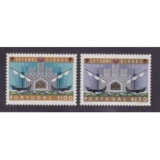 PORTUGAL 1961 Yv 886/7 SERIE COMPLETA DE ESTAMPILLAS NUEVAS MINT BARCOS RARA 23 EUROS